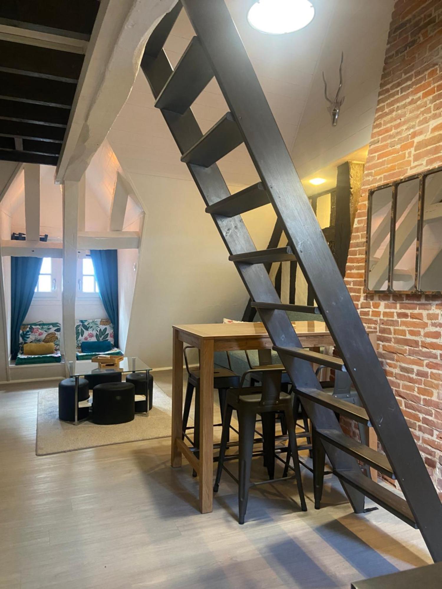 La Luciole Lägenhet Honfleur Exteriör bild
