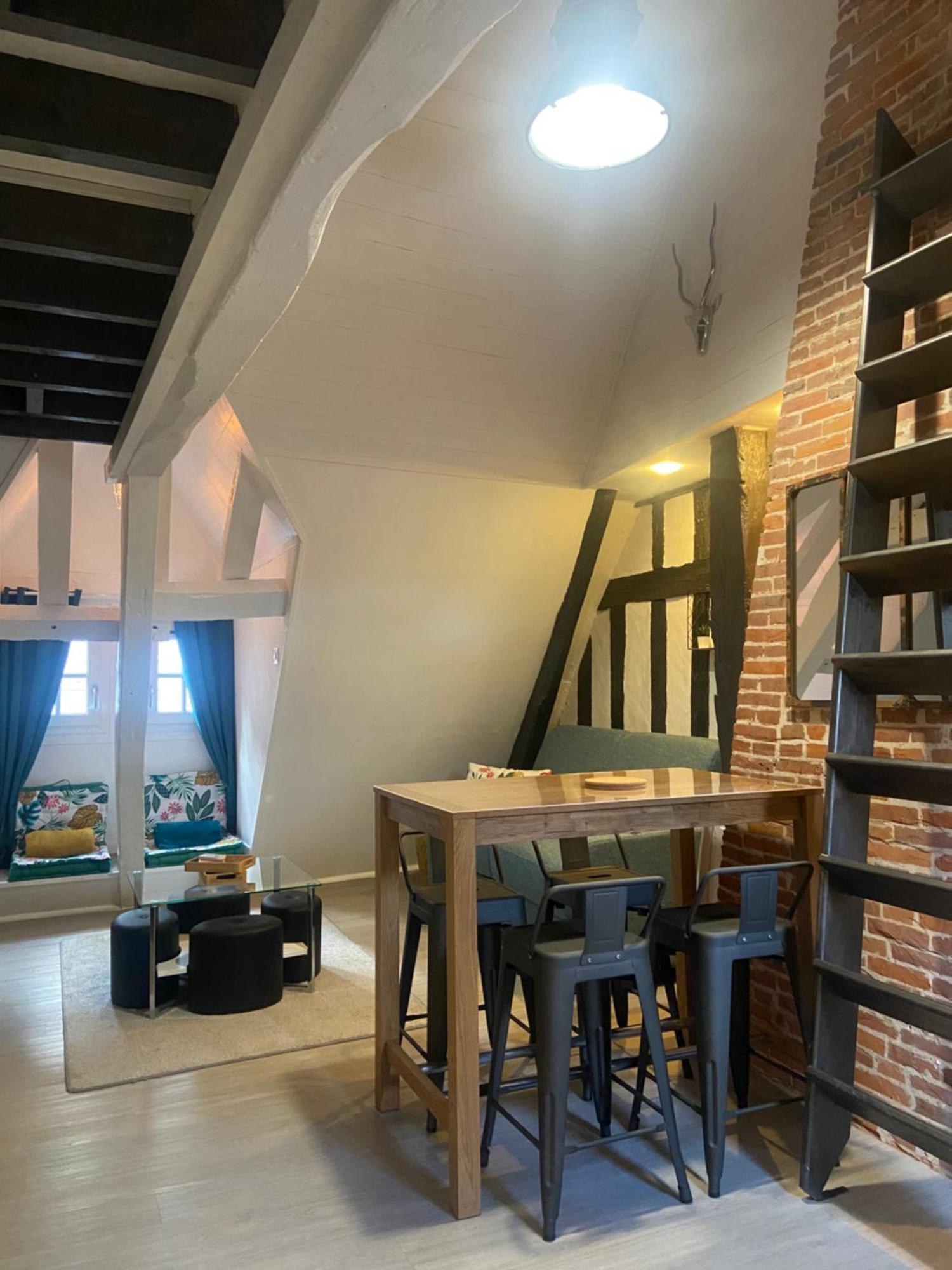 La Luciole Lägenhet Honfleur Exteriör bild